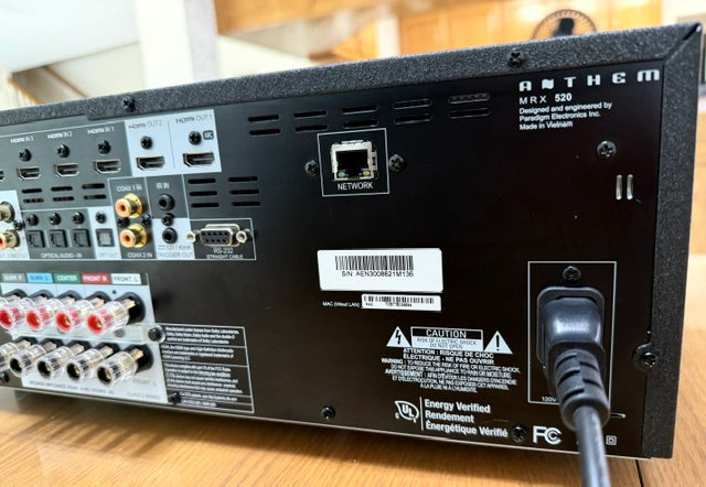 Anthem MRX520 Premium 5.2 AV Receiver w/ Remote – Excellent Condition (SOLD)