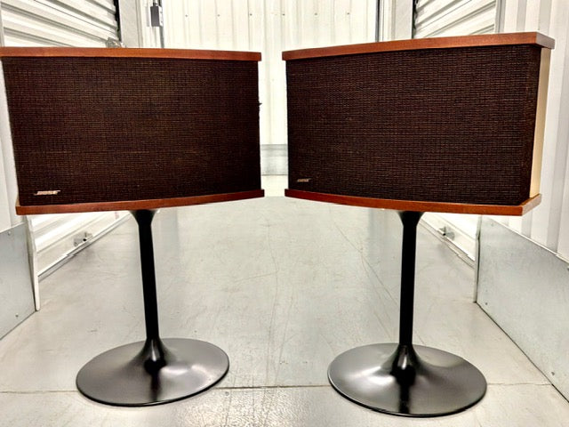 Bose 901 Series V Speakers + Equalizer + Tulips Stands (Complete System)