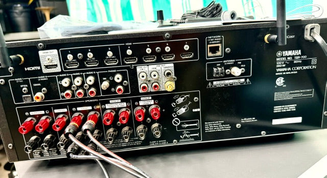 SOLD-Yamaha TSR-700 7.2 Channel AV Receiver – 4K HDMI, Wi-Fi, Excellent Condition