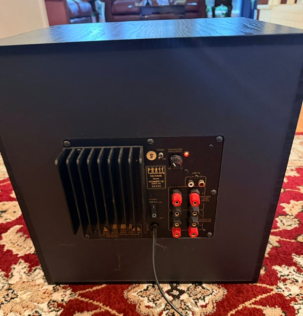 Phase Technology Octave Series Power 10 Powered Subwoofer – Excellent Condition