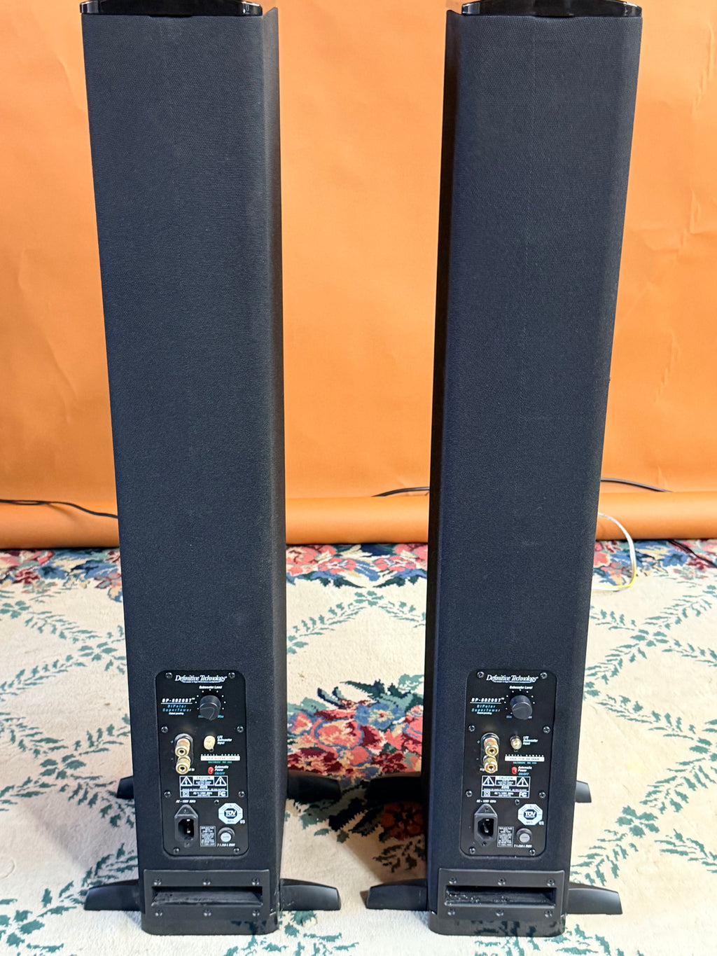 Definitive Technology BP-8020ST Bipolar SuperTower Speakers w/Powered Subwoofers – Pair