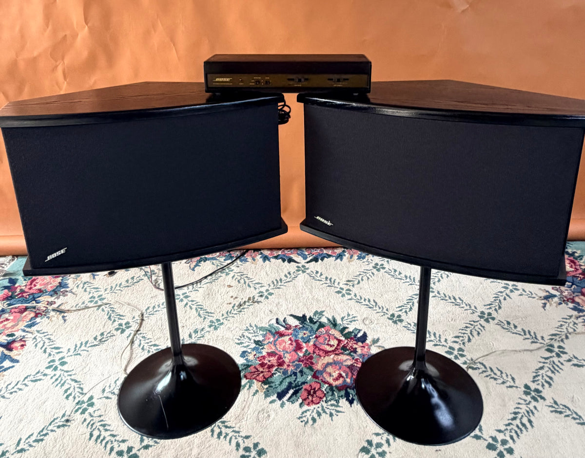 Bose 901 Series VI Speakers + Active Equalizer + Tulip Stands — Complete System; $1,095 — Local Pickup in Katy, Texas