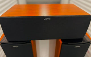 "SOLD" - Jamo S 606 Floorstanding Speakers + S 60 Center — Cherry Finish (Excellent Condition)