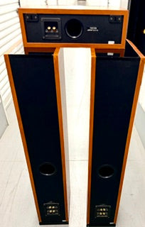 "SOLD" - Jamo S 606 Floorstanding Speakers + S 60 Center — Cherry Finish (Excellent Condition)
