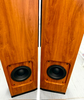 "SOLD" - Jamo S 606 Floorstanding Speakers + S 60 Center — Cherry Finish (Excellent Condition)