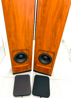"SOLD" - Jamo S 606 Floorstanding Speakers + S 60 Center — Cherry Finish (Excellent Condition)