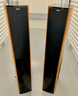 "SOLD" - Jamo S 606 Floorstanding Speakers + S 60 Center — Cherry Finish (Excellent Condition)
