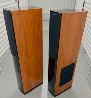"SOLD" - Jamo S 606 Floorstanding Speakers + S 60 Center — Cherry Finish (Excellent Condition)