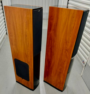 "SOLD" - Jamo S 606 Floorstanding Speakers + S 60 Center — Cherry Finish (Excellent Condition)
