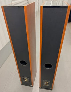 "SOLD" - Jamo S 606 Floorstanding Speakers + S 60 Center — Cherry Finish (Excellent Condition)
