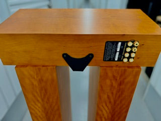 SOLD - Linn Ninka Floorstanding Speakers + Trikan Center — Cherry Finish