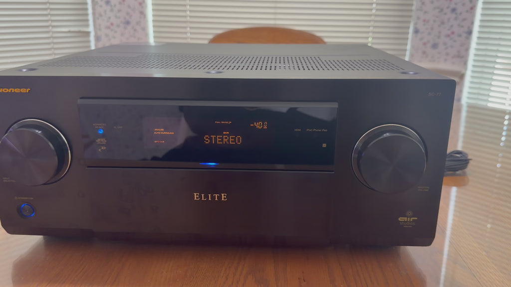 Pioneer Elite SC-77 9.2-Channel THX Ultra2 Plus AV Receiver