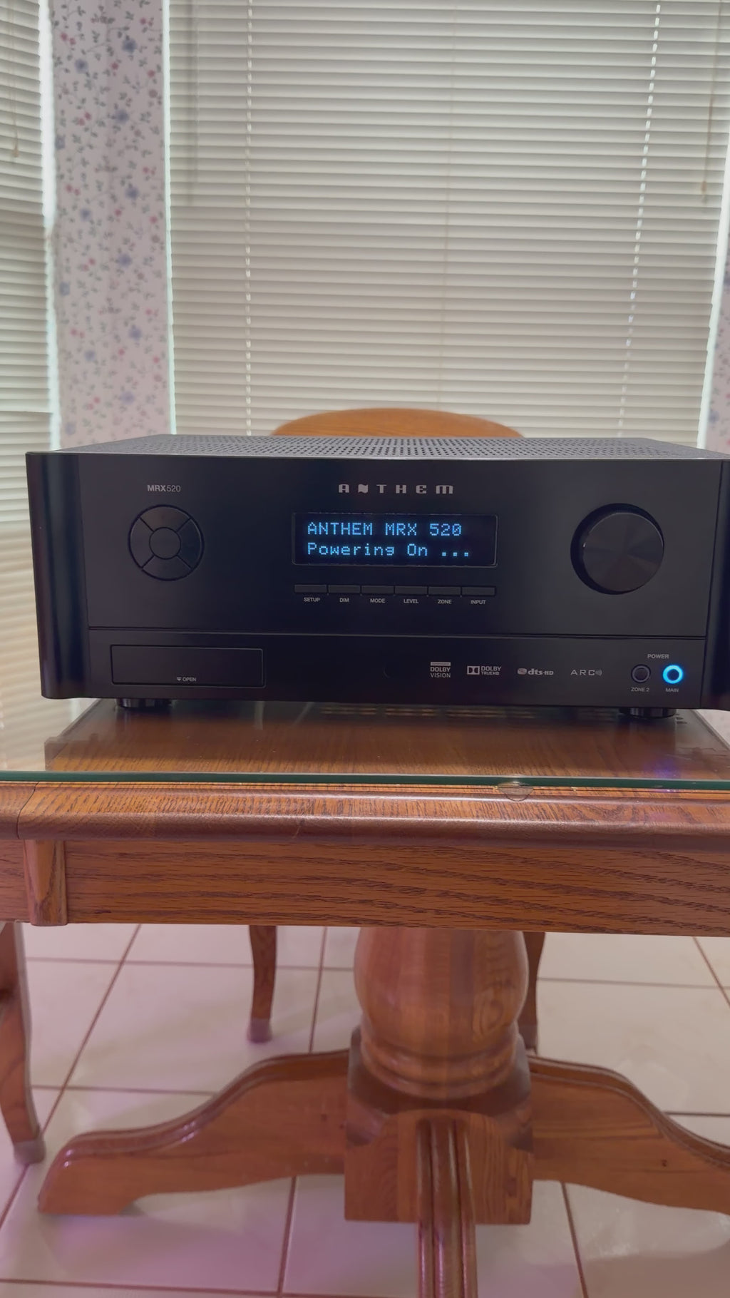 Anthem MRX520 Premium 5.2 AV Receiver w/ Remote – Excellent Condition (SOLD)