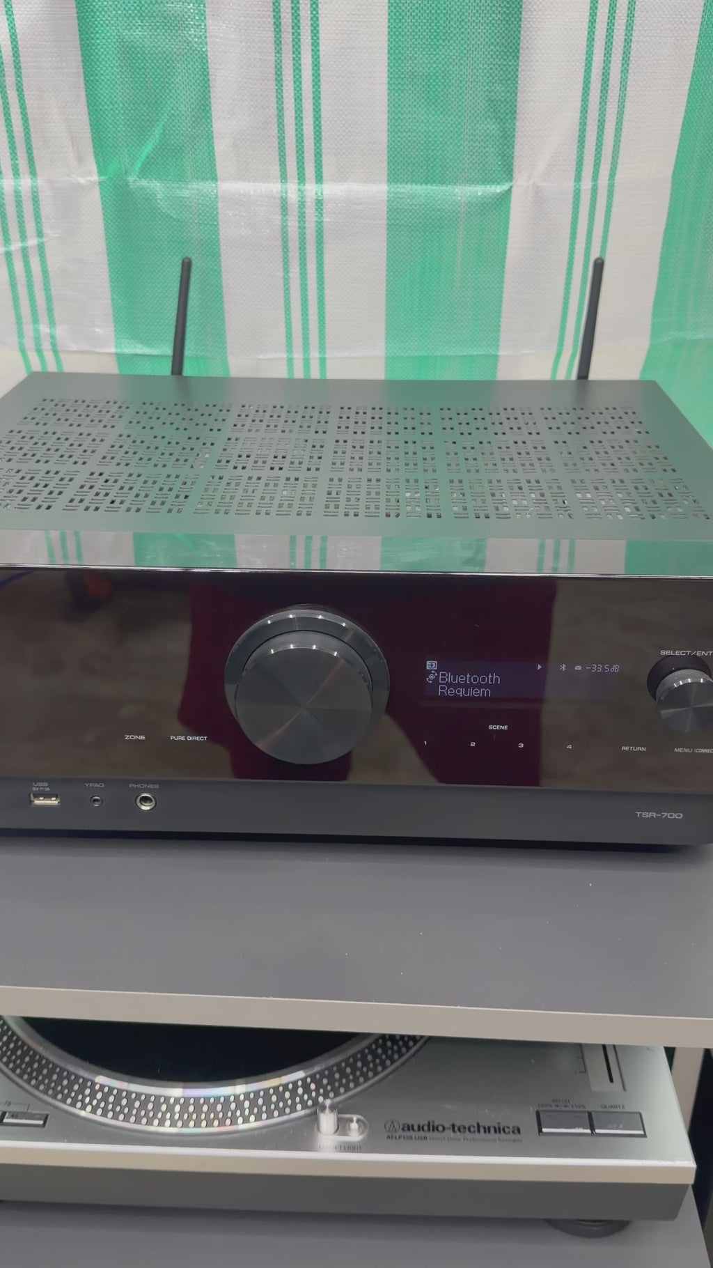 SOLD-Yamaha TSR-700 7.2 Channel AV Receiver – 4K HDMI, Wi-Fi, Excellent Condition