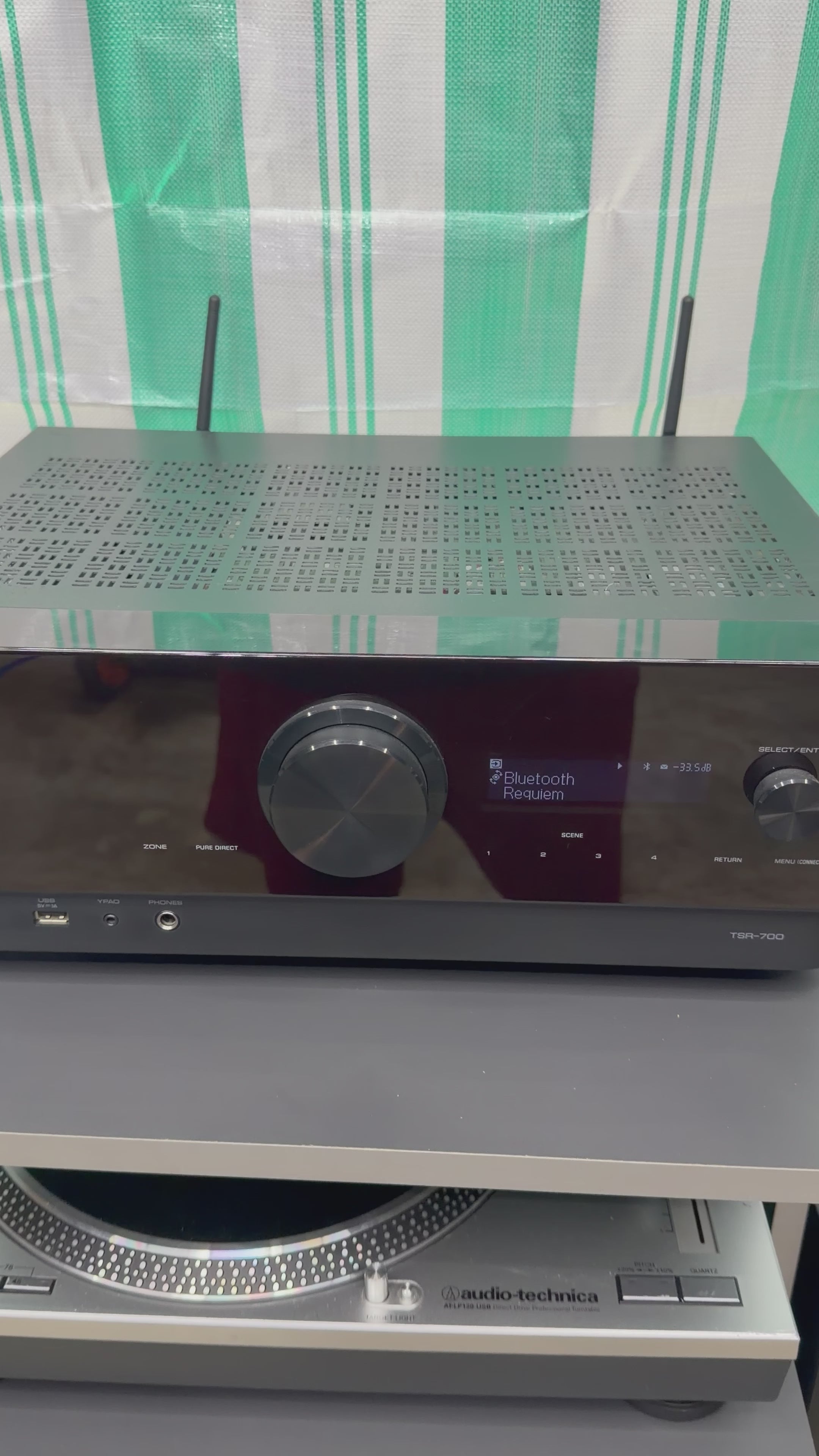 SOLD-Yamaha TSR-700 7.2 Channel AV Receiver – 4K HDMI, Wi-Fi, Excellent Condition